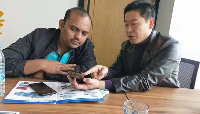 金賽諾與國外客戶達成合作